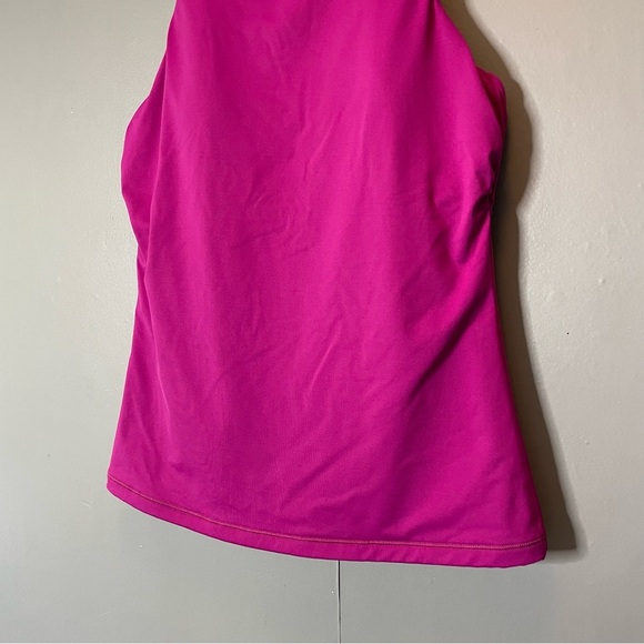 Athleta Magenta pink Racerback athletic tank top size 36B/C - Picture 3 of 8